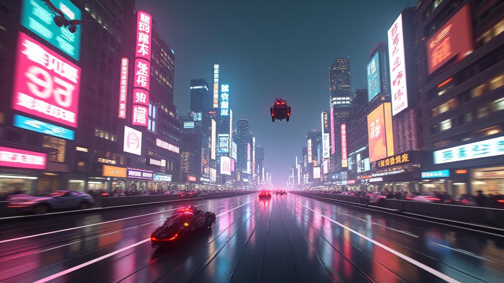 Neo-Tokyo Strideのゲームプレイ画面